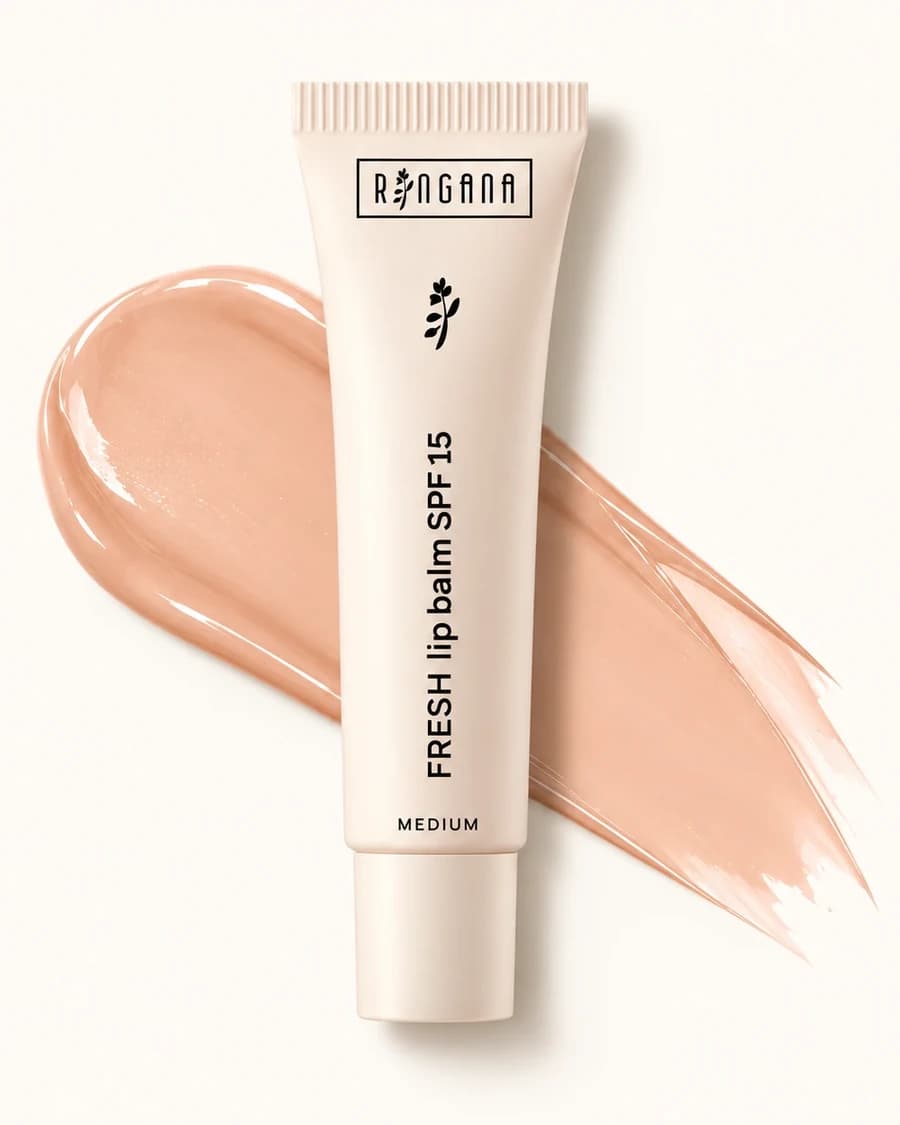 Bálsamo labial FRESH color nude con SPF 15